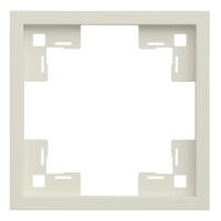 Одноместная рамка, кремовый сатин (35810 MC)