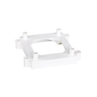 Simon Connect Белая Опора мини-башни ST400 под напольный канал 85x18мм