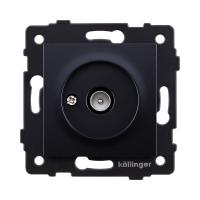 Розетка TV (папа), черный Kollinger REA-007BK для Aspekt, Eleganz, Reflex
