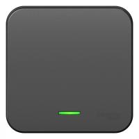 SE Blanca наруж Антрацит Переключатель 1-клавишный с подсветкой 10А, 250B, изолир. пластина