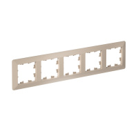 Systeme Electric AtlasDesign Air Песочный/дымчатый белый Рамка 5-ая