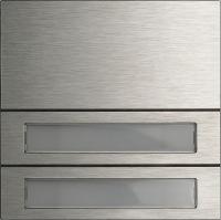 Gira Модуль кнопок вызова System 106 2-местн.