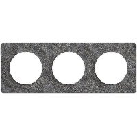 Schneider Electric Odace Черный фосфор/Бел Рамка 3-ая