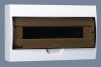 DEKraft ЩРН-П-18 Корпус модульный пластиковый IP41, 18 модулей навесной DEKraft ЩРН-П-18 Корпус модульный пластиковый IP41, 18 модулей навесной