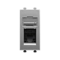 DKC Avanti Закаленная сталь Компьютерная розетка RJ-45  категория 5е 1 модуль