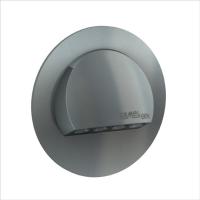 Zamel Светильник RUBI Графит/Хол.бел. в монт.коробку, 230V AC с встр. радиоприемником