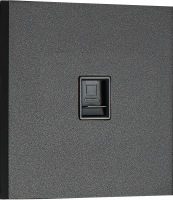 Donel Компьютерная розетка RJ45 cat.6/ClassE, черный, серия N96, DT161BL