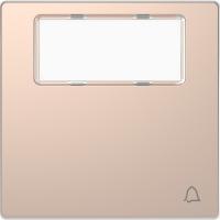 SE Merten D-Life Шампань Клавиша 1-ая, с полем для надписи, «звонок»