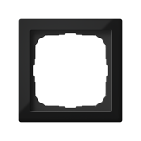 Systeme Electric ArtGallery Pure Матовое органическое стекло Черный Рамка 1-ая