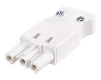 Simon Connect Белая Вилка Quick Connection "мама" 3 контакта в разъём CR0002-..