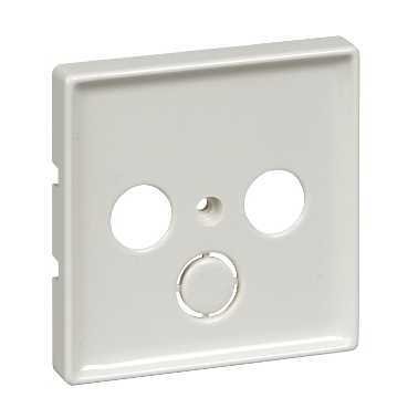 SE Merten SD Бел Накладка розетки TV-FM/TV-FM-SAT (термопласт)
