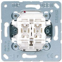 JUNG Мех Выключатель 2-клавишный кнопочный (2 НО контакта)