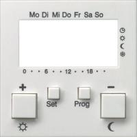 Gira Накладка для регулятора температуры пола с часами