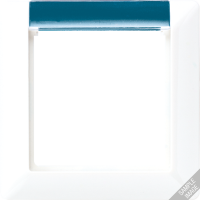 JUNG Рамка 1-кратная для вертикальной и горизонтальной установки слоновая кость