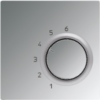 JUNG комнатный термостат, хром