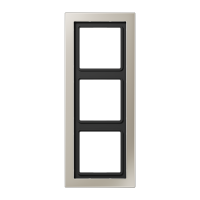 JUNG LSD Edelstahl Рамка 3-ая