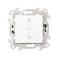 Simon 24 Harmonie Выключатель жалюзи 3-позиционный 10A 250В~ белого цвета