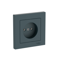 Systeme Electric AtlasDesign Изумруд Розетка без заземления, 16А, в сборе, быстрозажим. клем.