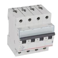 Legrand TX3 Автоматический выключатель 4P 20A (С) 6000/10kA
