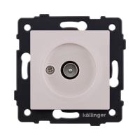 Розетка TV (папа), кашемир матовый Kollinger REA-007CM для Aspekt, Eleganz, Reflex