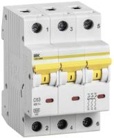 IEK KARAT Выключатель автоматический ВА47-60M 3Р 63А 6кА С