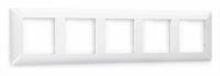 Рамка ALFA Line (Белый глянец) 5-ая AF110105
