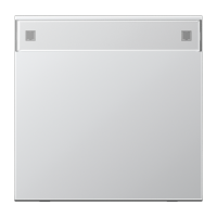 JUNG LS 990 Алюминий Клавиша 1-ая с полем для надписи