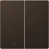 SE Merten D-Life Мокко PlusLink Клавиша 2-ая с S1/S2, пусто