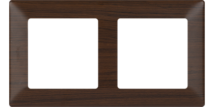 Legrand Valena LIFE Темное дерево Рамка 2-ая