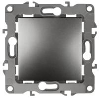 ЭРА 12-1103-12 Переключатель, 10АХ-250В, IP20, 12, Графит