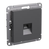 Systeme Electric AtlasDesign Базальт Розетка компьютерная RJ45, кат. 5Е, механизм