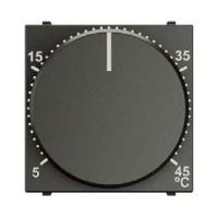 ABB Zenit Механизм терморегулятора для тёплых полов с выносным датчиком температуры, 10А/250В, антрацит