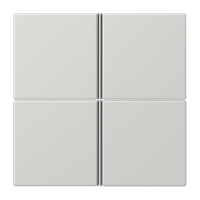 JUNG KNX Светло-серый Набор клавиш для Сенсор- модуль, 4-ой