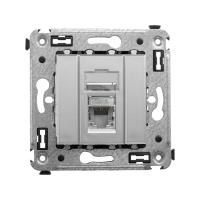 DKC Avanti Закаленная сталь Компьютерная розетка RJ-45 одинарная  категория  6 экранированная