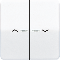 JUNG Клавиши для сдвоенной кнопки BCU белые