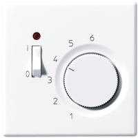 JUNG LS 990 Бежевый Термостат комнатный, 10(4)А, ~ 24v, 50/60 Hz