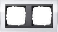 Gira Event Clear Бел/Антрацит Рамка 2-ая