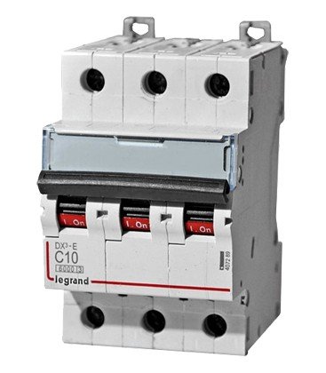 Legrand DX3-E Автоматический выключатель 3P 4А (С) 6000/6kA
