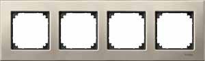 SE Merten SM M-Elegance Титан Рамка 4-ая