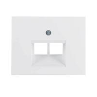 Berker K.1 Полярно-белый глянцевый Центральная панель для UAE/E-DAT Design/Telekom розетка ISDN