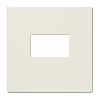 JUNG Cлоновая кость Плата для USB-зарядных устройств без видимого винта; термопласт