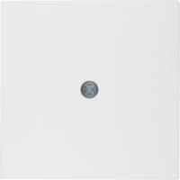 Berker S, B Полярно-белый матовый Центральная панель для VDo-розеток и кабельного вывода