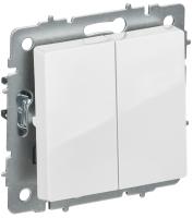 IEK BRITE Белый Выключ. 2-кл. перекр. 10А ВС10-2-3-БрБ
