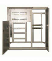 DEKraft Корпус металлический этаж. левостор. на 6 кв. 1010х950х100 без клеммной группы