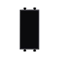 DKC Avanti Черный квадрат Заглушка 1 модуль