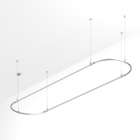 Основание ART-APRIORI-OVAL-HANG-4000x1000 (TN) (Arlight, IP20 Металл, 3 года)