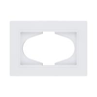 Рамка для двойной розетки, белый Kollinger Eleganz Plex EP120WH