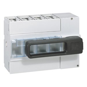 Legrand Выключатель-разъединитель DPX-IS 250 с дистанционным отключением 160 A 4П рукоятка спереди