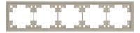 Пятиместная рамка классик, латте (35950 LT)