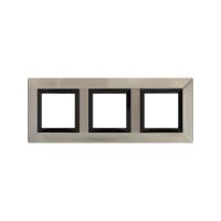 DKC Avanti Никелированный Металл Рамка 6 модулей
